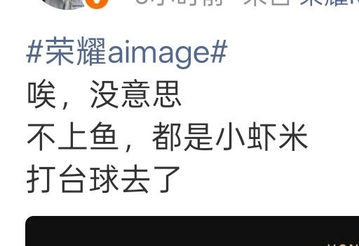 荣耀罗工这事儿吧，换了别的厂家，早就上热搜了[吃瓜]然而现在并没有，所以，要么是
