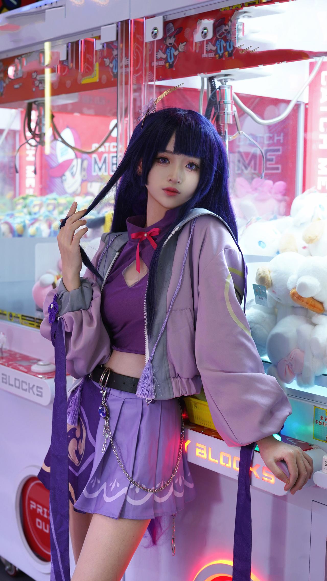 雷电将军：几百年不出门，原来世间都在偷我的电！
COSER：少君儿#原神##游戏