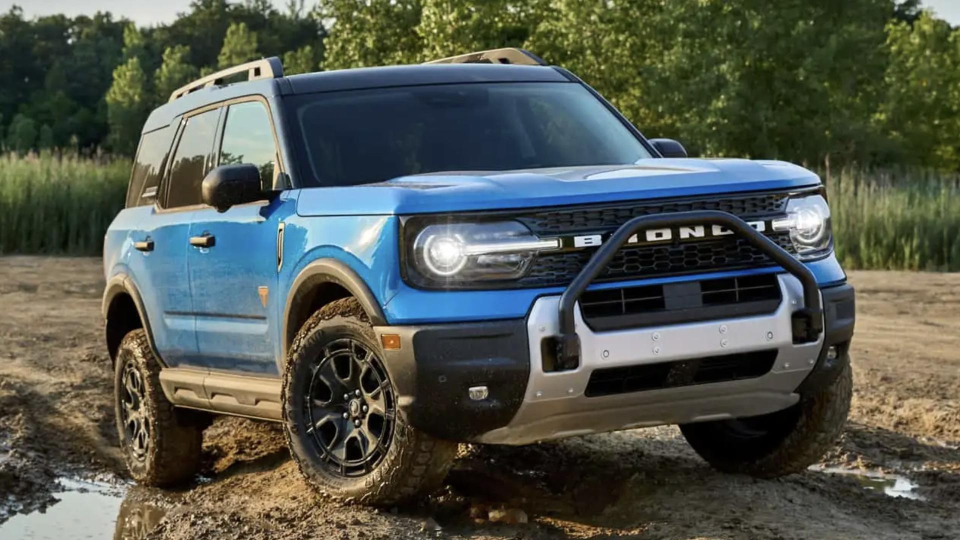 福特汽车针对旗下紧凑型 SUV 2027 款 Bronco Sport 与紧凑型