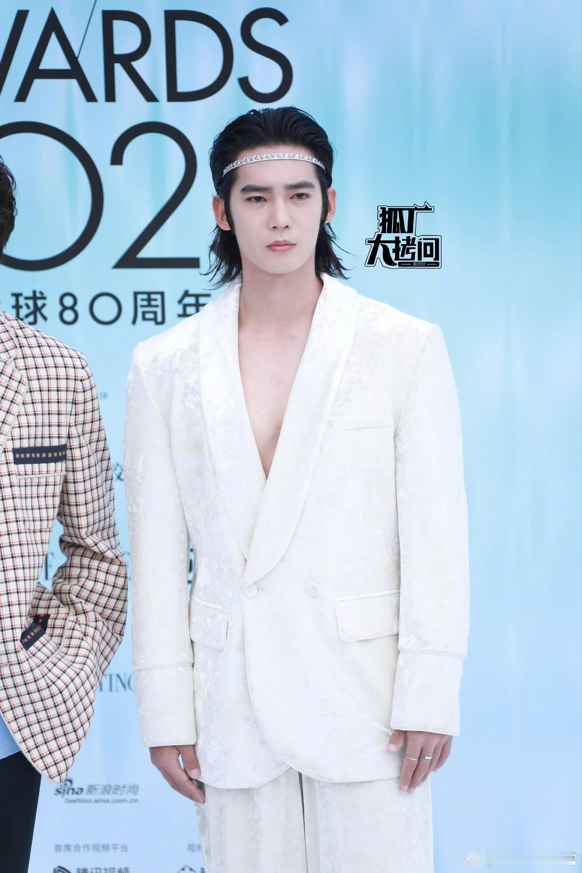 男明星ELLE风尚大典红毯生图ELLE红毯 于适、任豪、董思成、闫桉、伯远、蒲熠