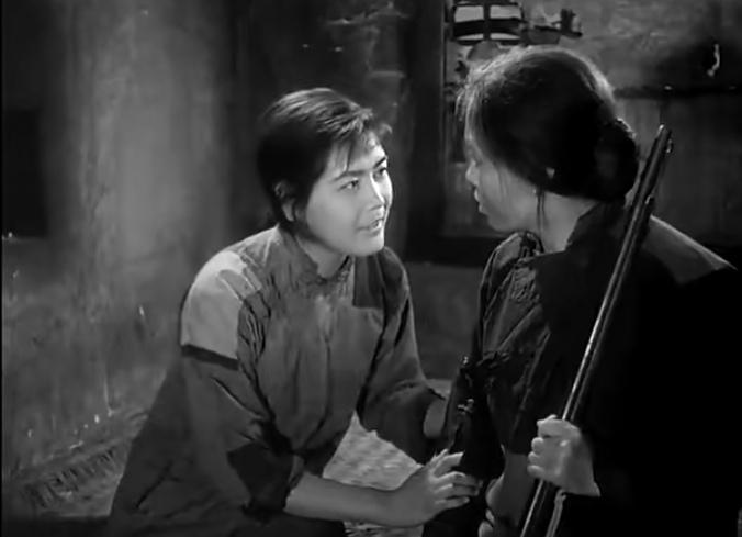 杨雅琴（1944年—1997年）在电影《苦菜花》（1965年）中饰演娟子

杨雅