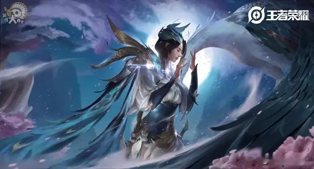 虞姬世界冠军杯新皮肤云霓雀翎公布了，极有可能是传说限定，新画风很像网游风格，大家