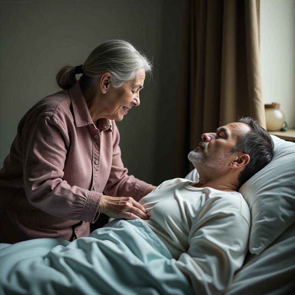 这个岳母太伟大了！河南鹿邑，一男子成植物人，岳母不离不弃照顾9年，女婿醒来第一句