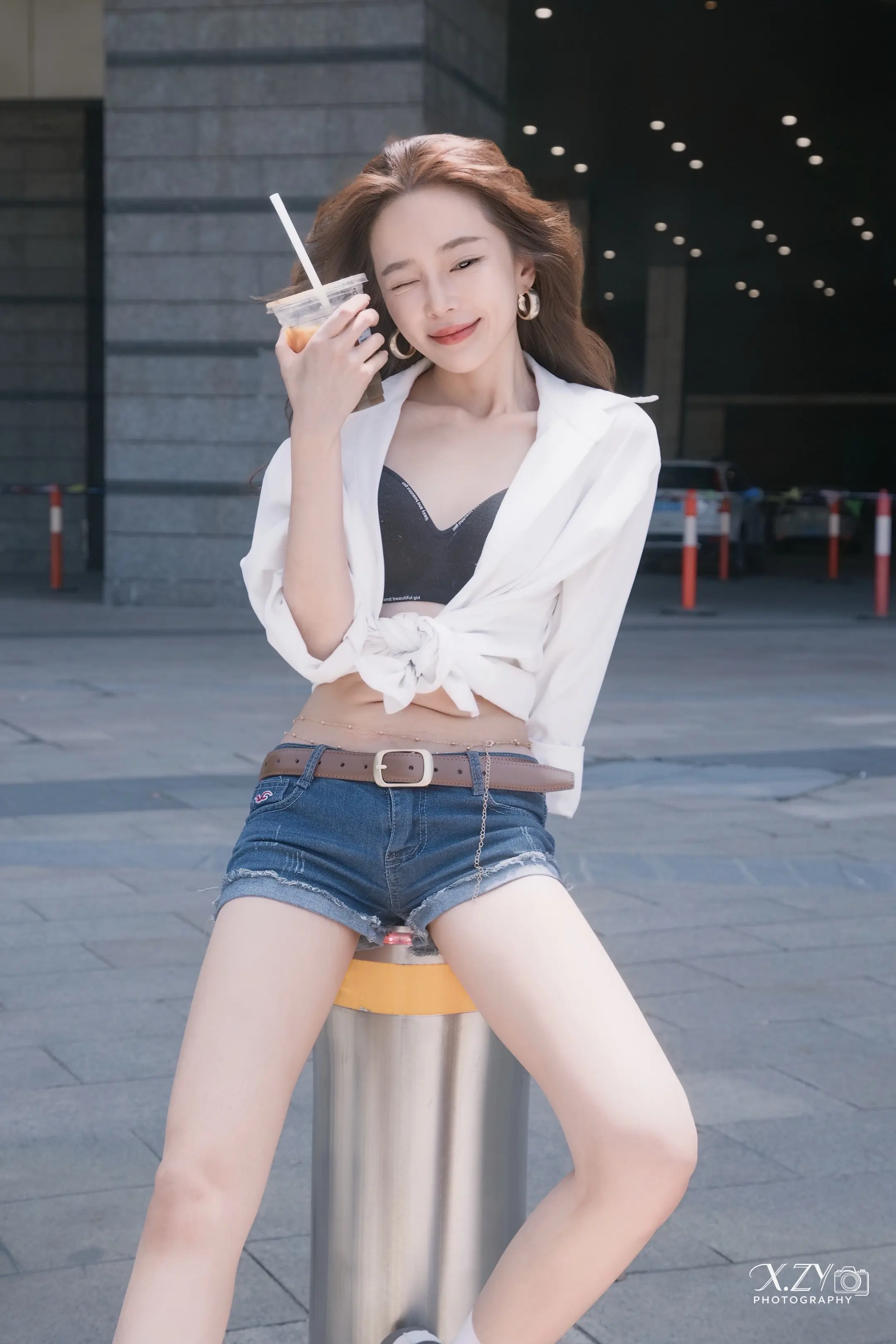 运动女孩周周，又欲又可爱。