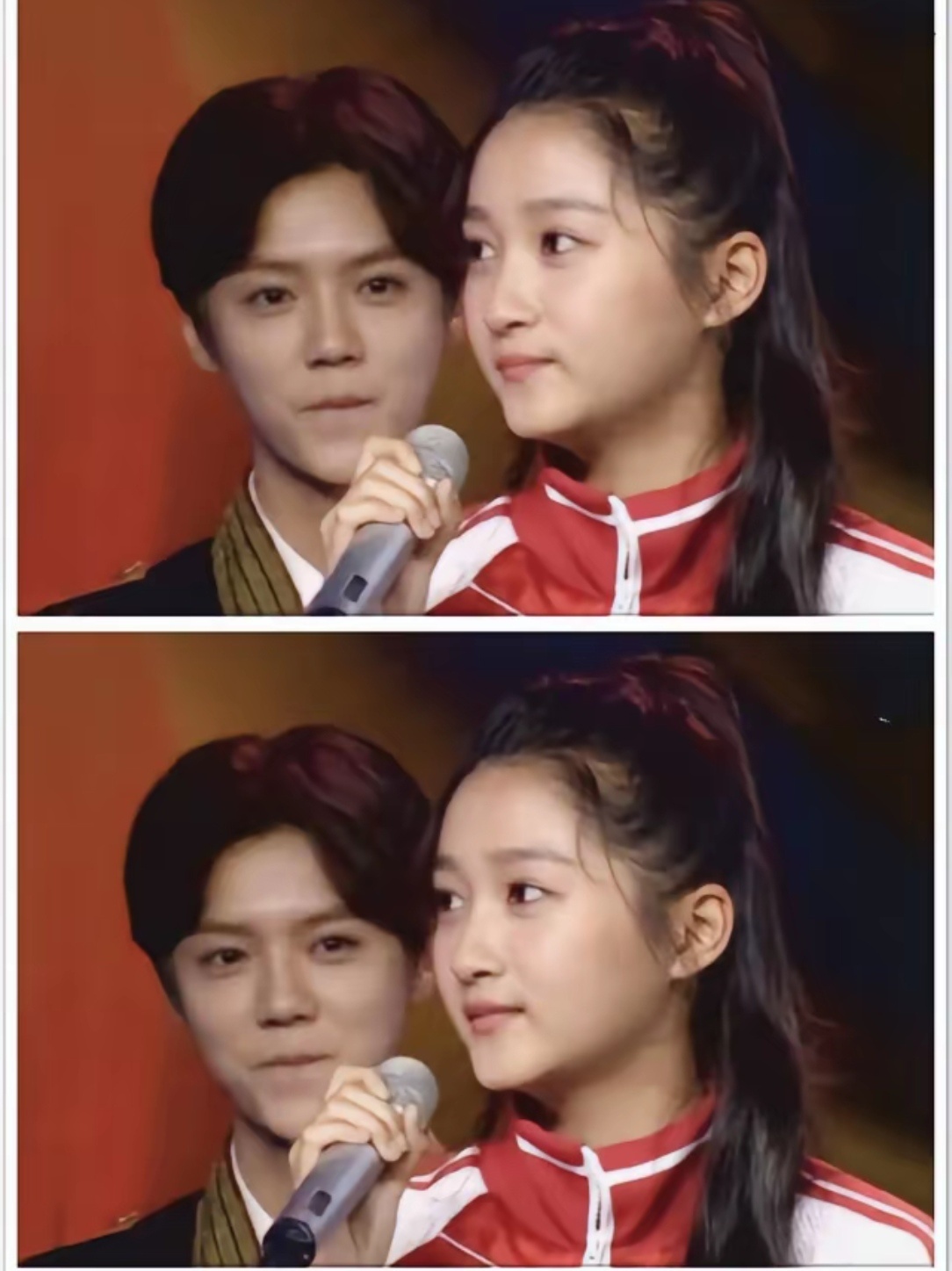 当初鹿晗看关晓彤的眼神，真的是藏不住的爱意。 ​​​