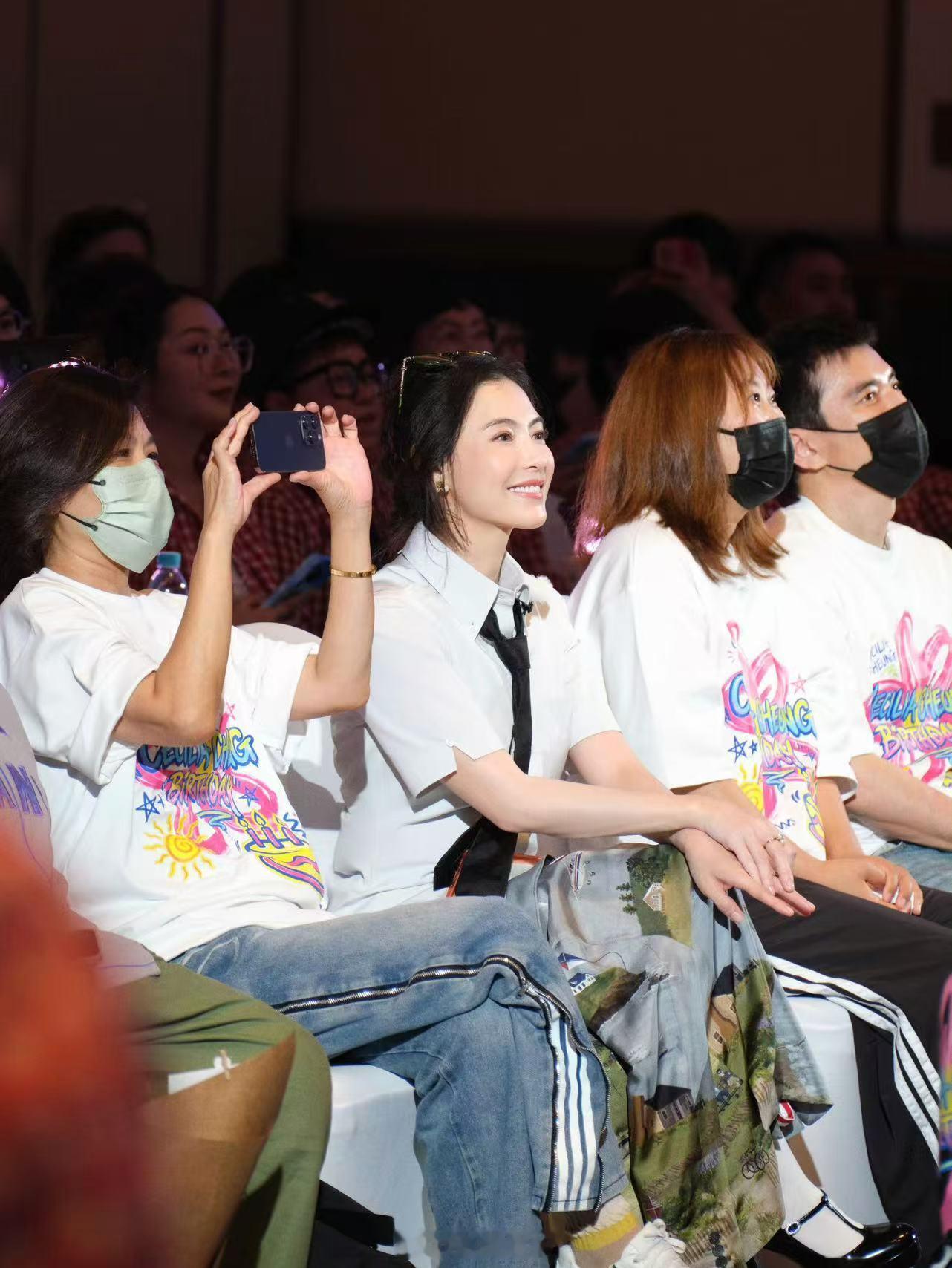 张柏芝说45岁后人生最幸福特别喜欢她现在的状态，不紧绷、不解释，就是“老娘终于活