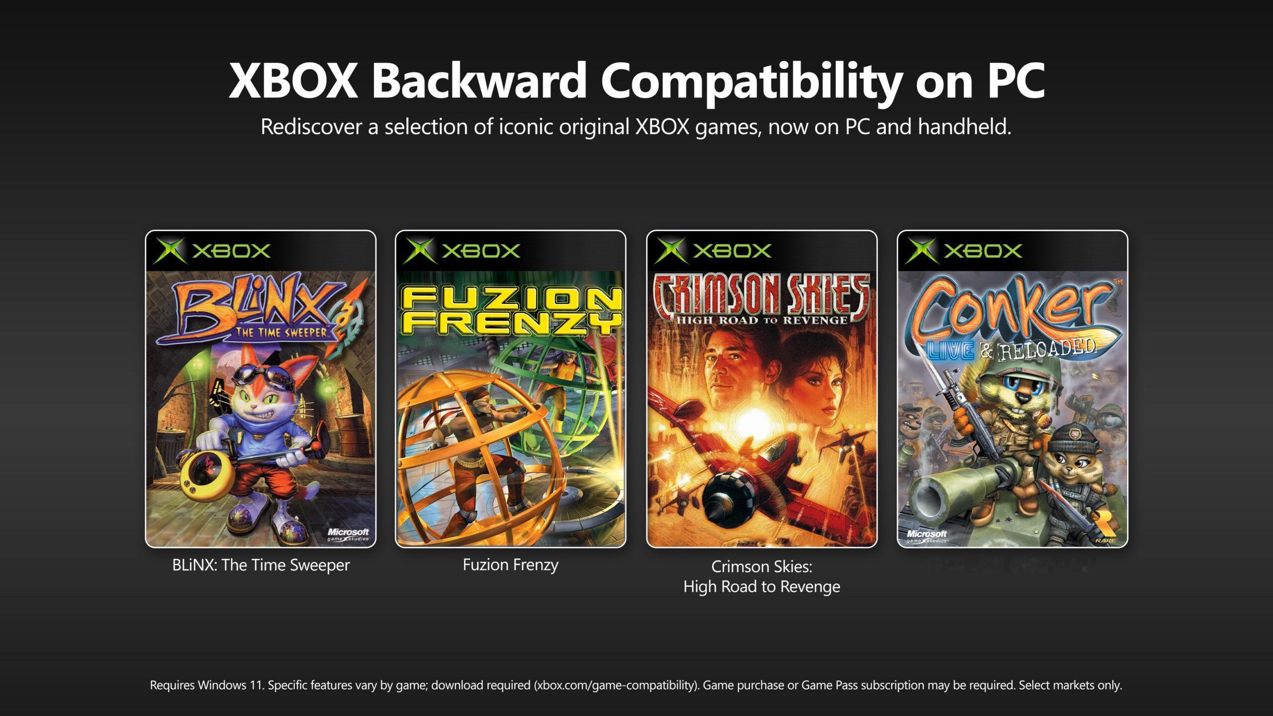 Xbox 宣布推出“XBOX Backward Compatibility on