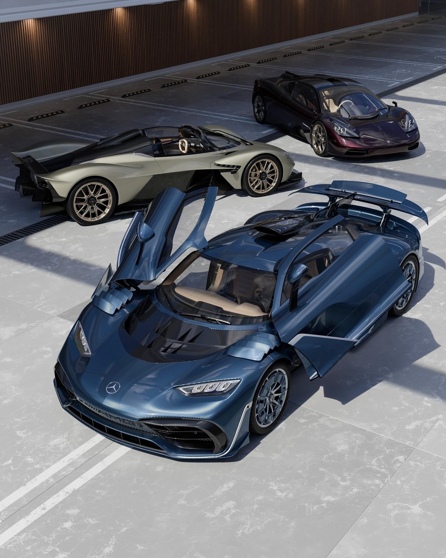 Divine Trinity#mercedes #astonmartin #go