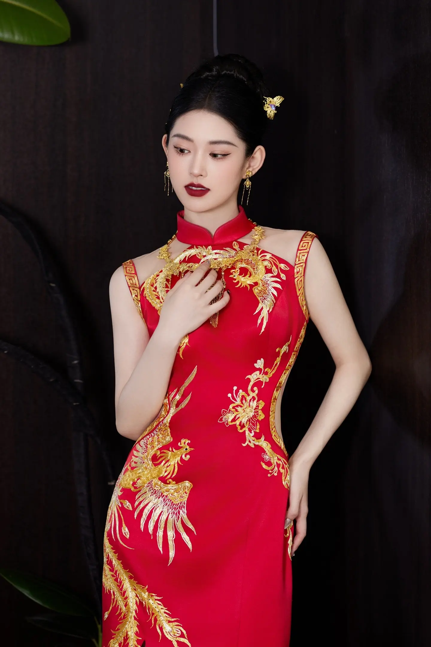 爱了这个旗袍。