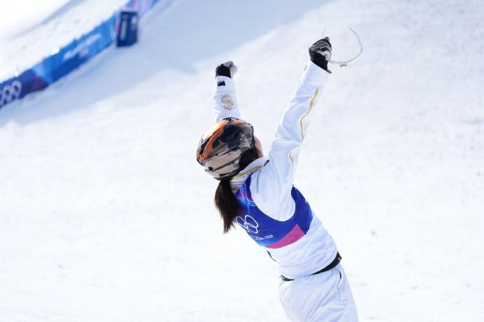 【徐梦桃拿下中国第二金】米兰冬奥会自由式滑雪女子空中技巧决赛，第五次出战冬奥会的