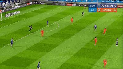 势头正猛！天津津门虎主场1-0领先山东泰山！
在上一场比赛客场大胜云南玉昆后，于