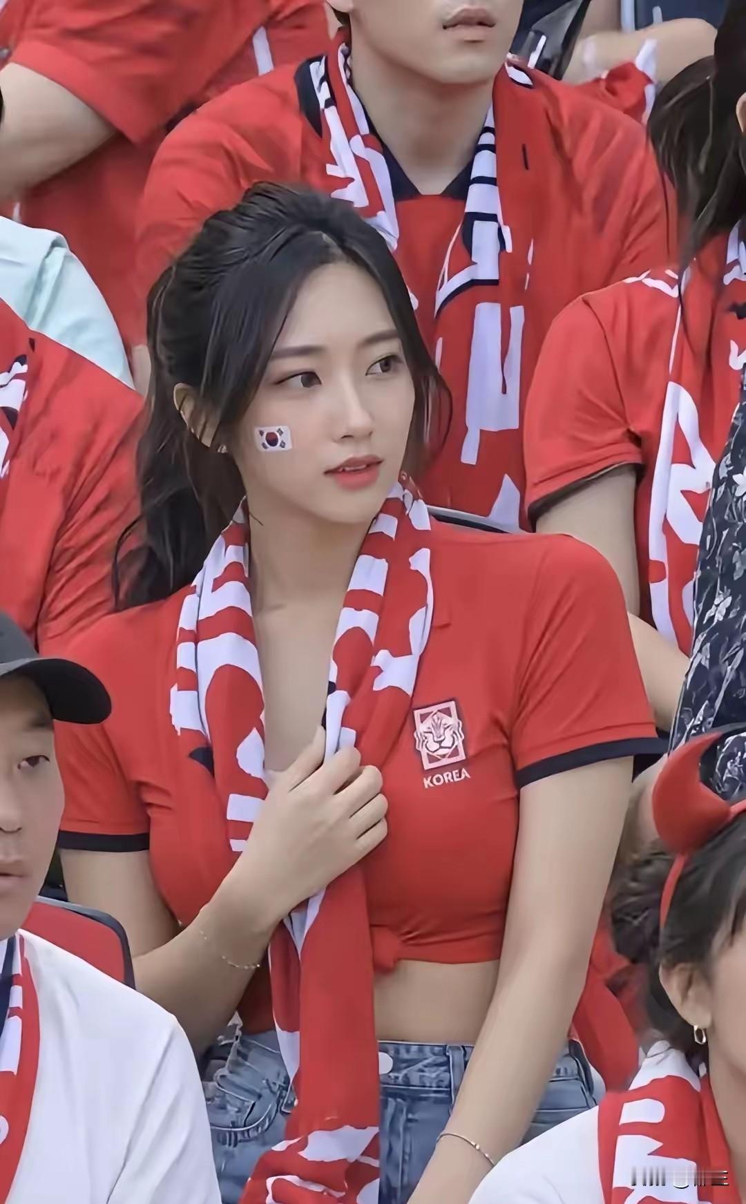 韩国队输了，但是韩国的球迷没有输。