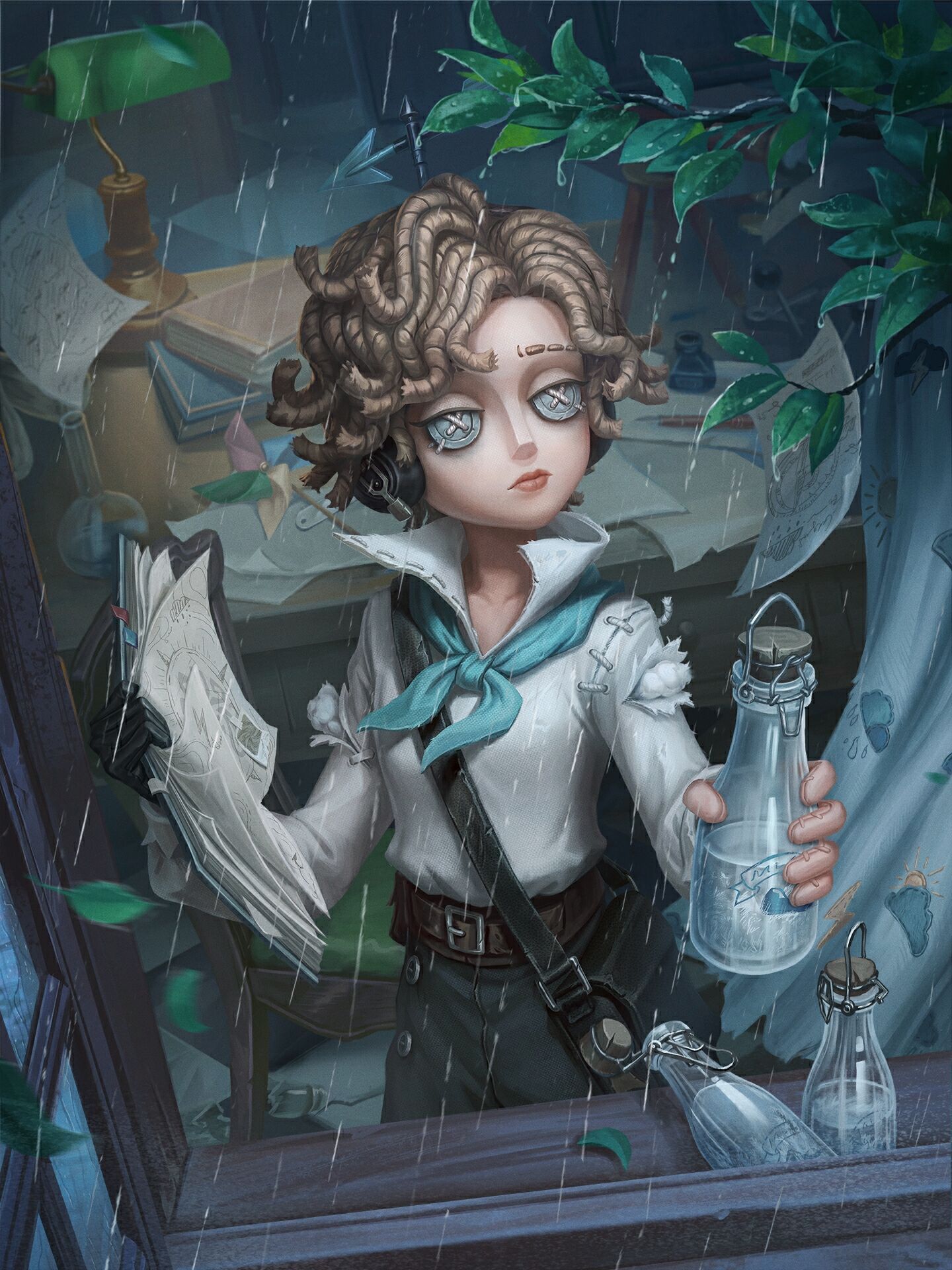 外服贺图 - 新角色这场雨，究竟是温暖的救赎之雨，还是冰冷夺命的冻雨？答案，就隐