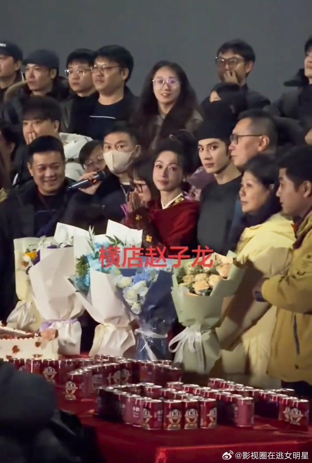 吴谨言陈哲远江山为聘杀青路透 