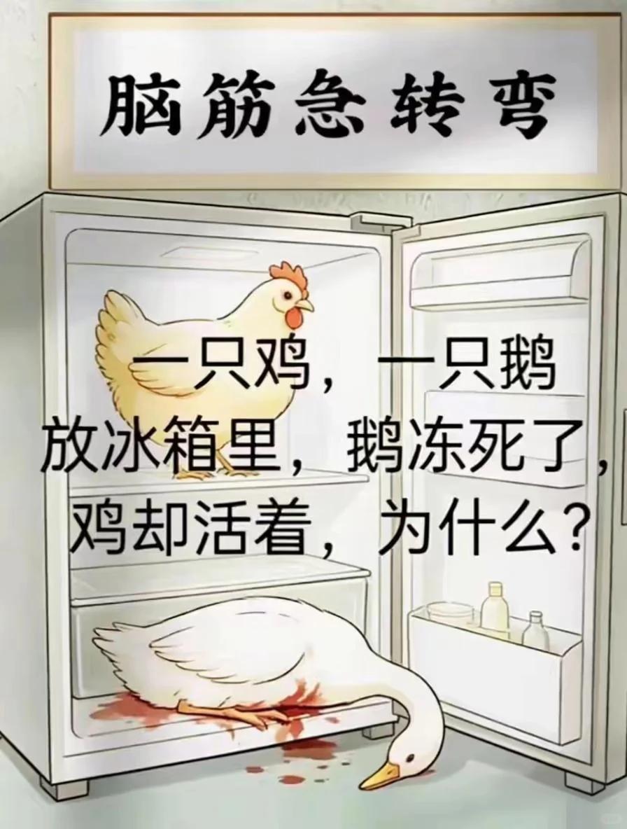 【脑筋急转弯】

为什么？