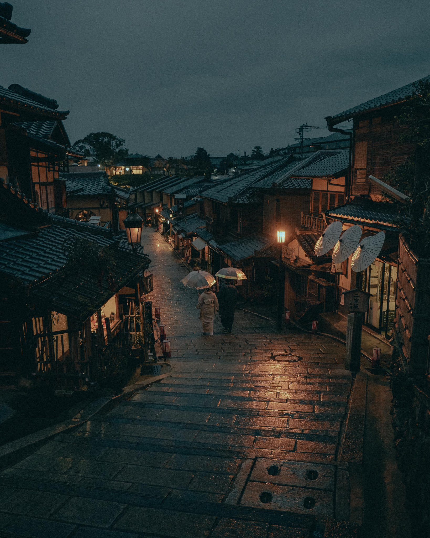 雨中的京都 ​​​