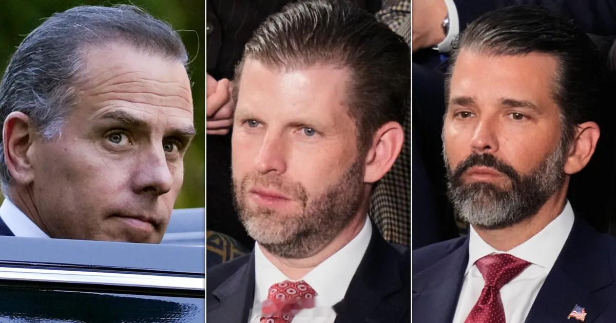 前总统之子和现总统之子进行笼斗？ 美国将在庆祝建国 250 周年前夕，可能出现史