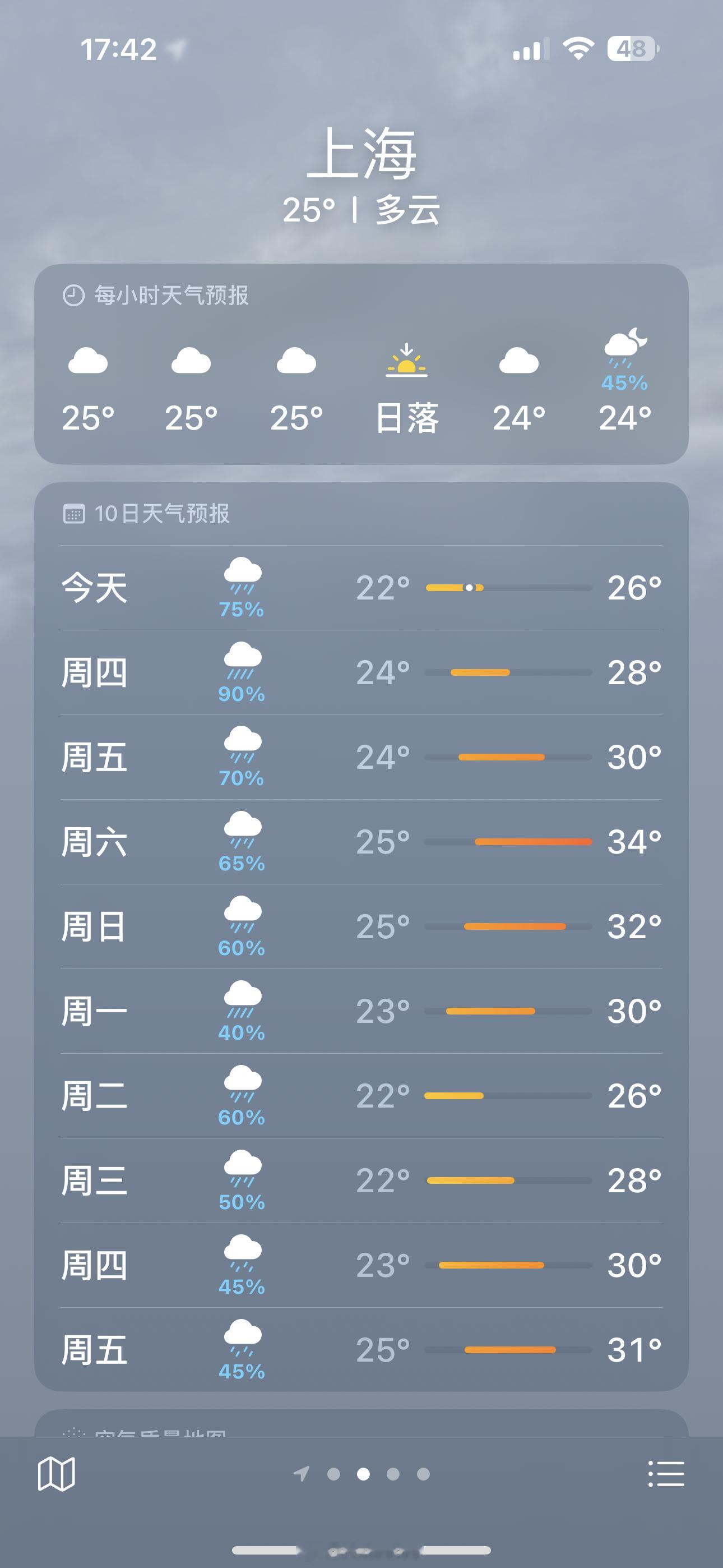 上海梅雨季吗[裂开] ​​​