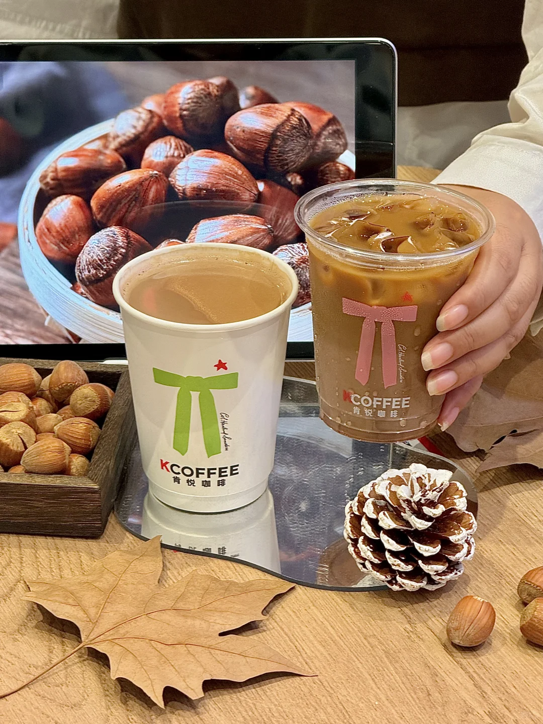 发明榛果生巧风味摩卡的人是天才吧🥹🥹