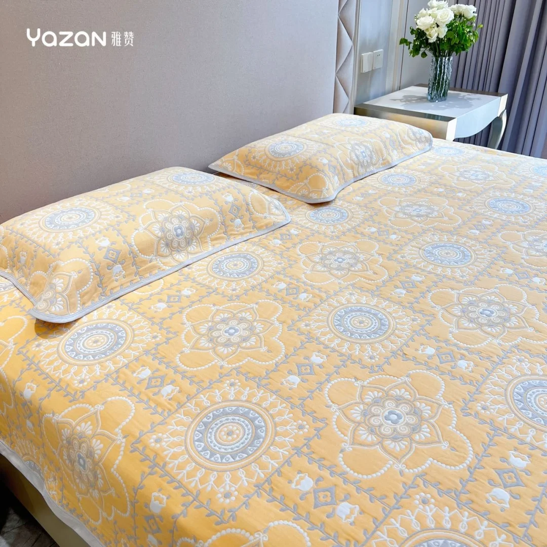 夸累了！雅赞纱布软席太舒服太板正了！