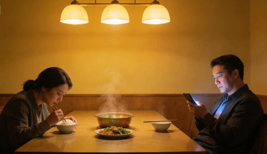  过了40岁，夫妻缘分尽没尽，看这三个细节就够了
 
晚上7点，老王家的餐桌前，