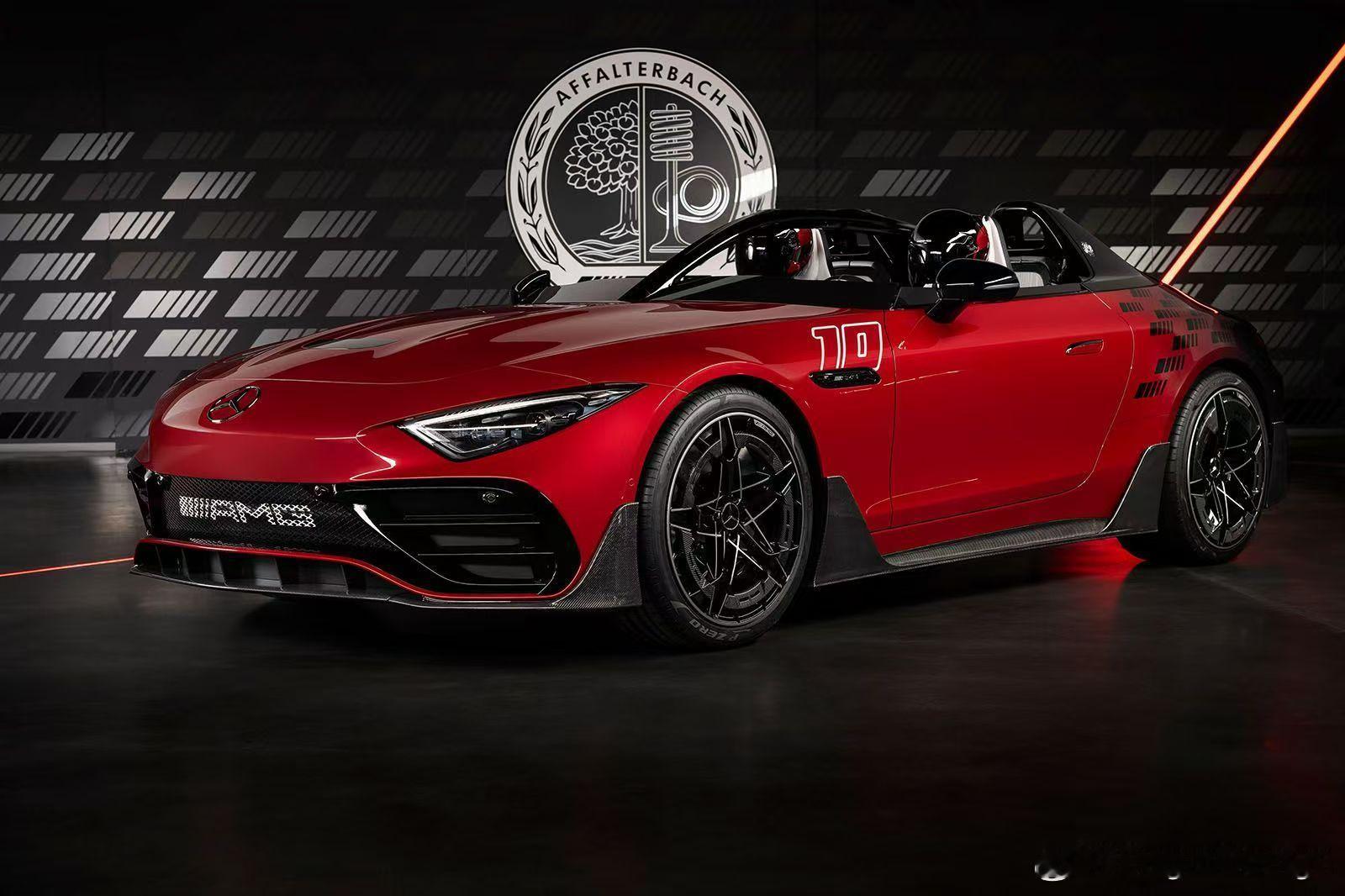 奔驰AMG PureSpeed发布，基于SL打造。限量250台。前脸把上格栅去了
