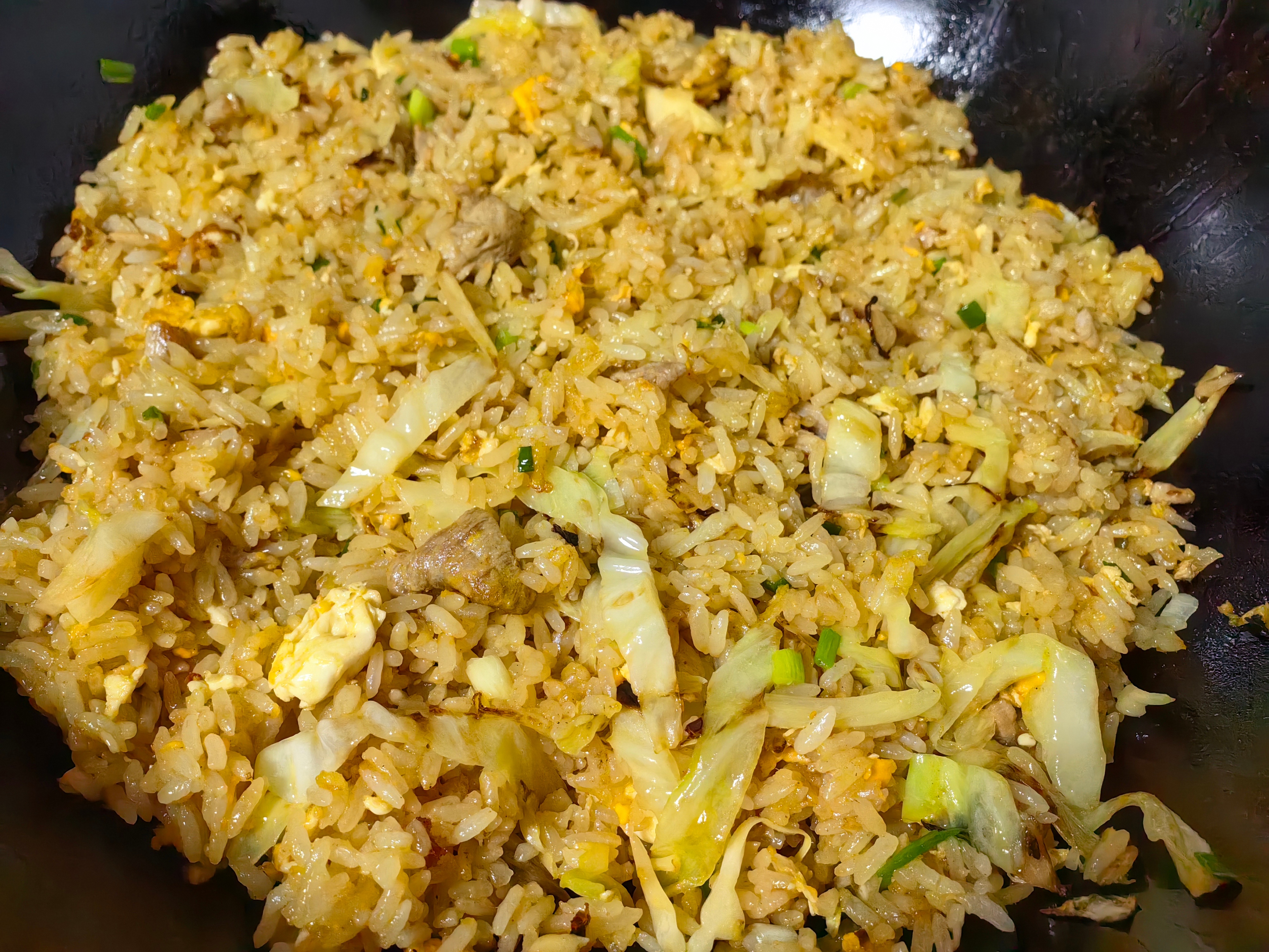 家常菜 咖喱炒饭。 
