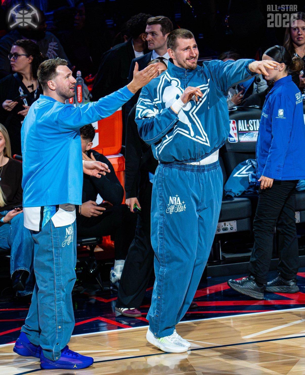 2026NBA全明星 老杜没说错吧，这俩水划的……第一场合计俩人打5分钟，第二场