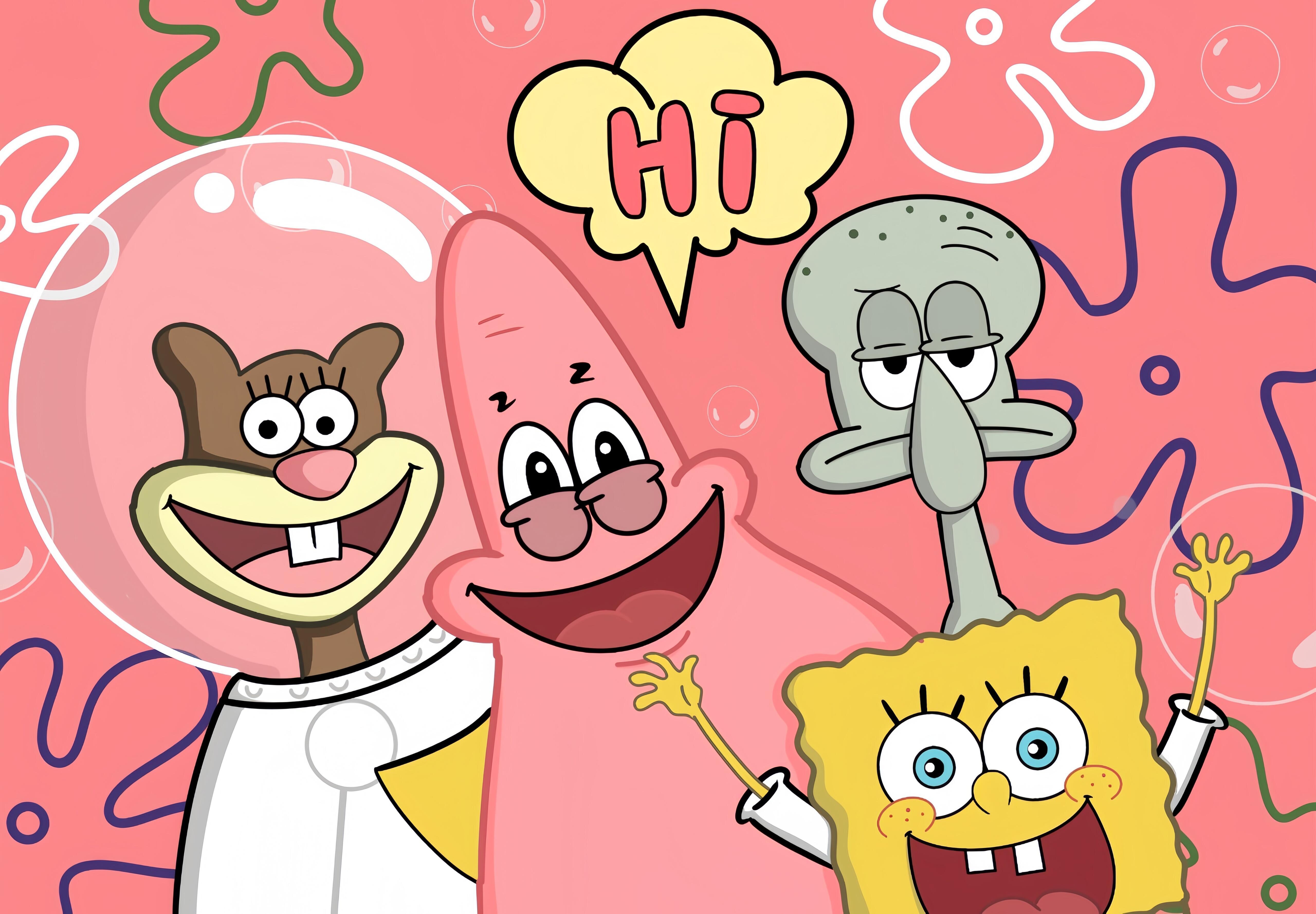 海绵宝宝iPad 平板 电脑 壁纸 