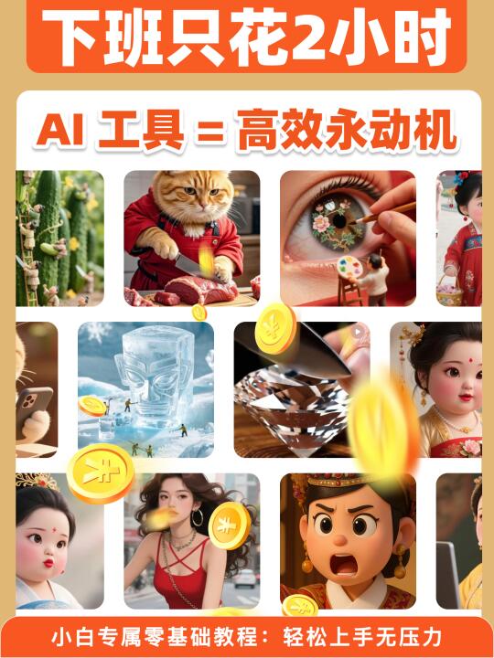 🔥AI = 高效永动机，普通人学完直接上手