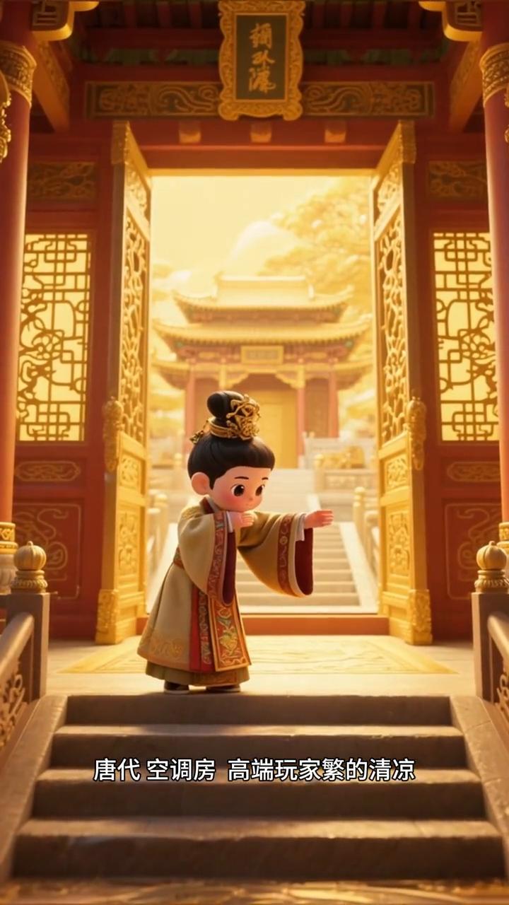 别再说古人夏天难熬了，他们的消暑智慧奢侈到你不敢想。
·唐代空调房高端玩家繁的清