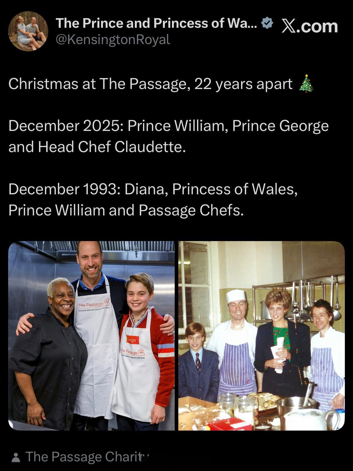 肯辛顿宫又又又又又写错字，这次是把3️⃣2️⃣年说成2️⃣2️⃣年🎄但是后来有