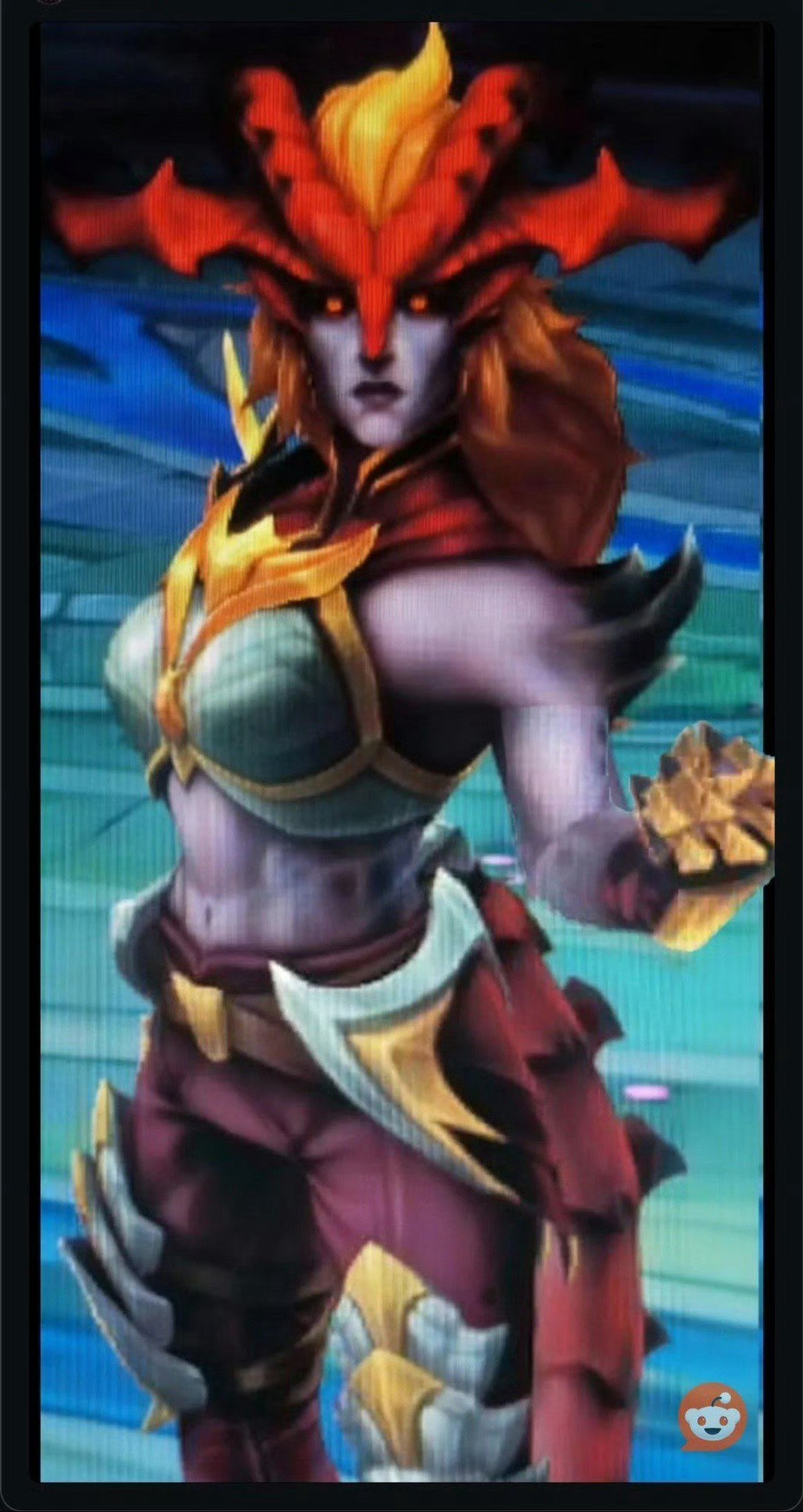 新版希瓦娜游戏模型预览（带身材版）英雄联盟acg优创官