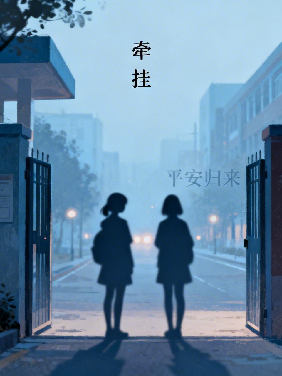 今天在家长群看到一则让人揪心的消息：本市一所中学有两名初中女生昨天中午离家出走，