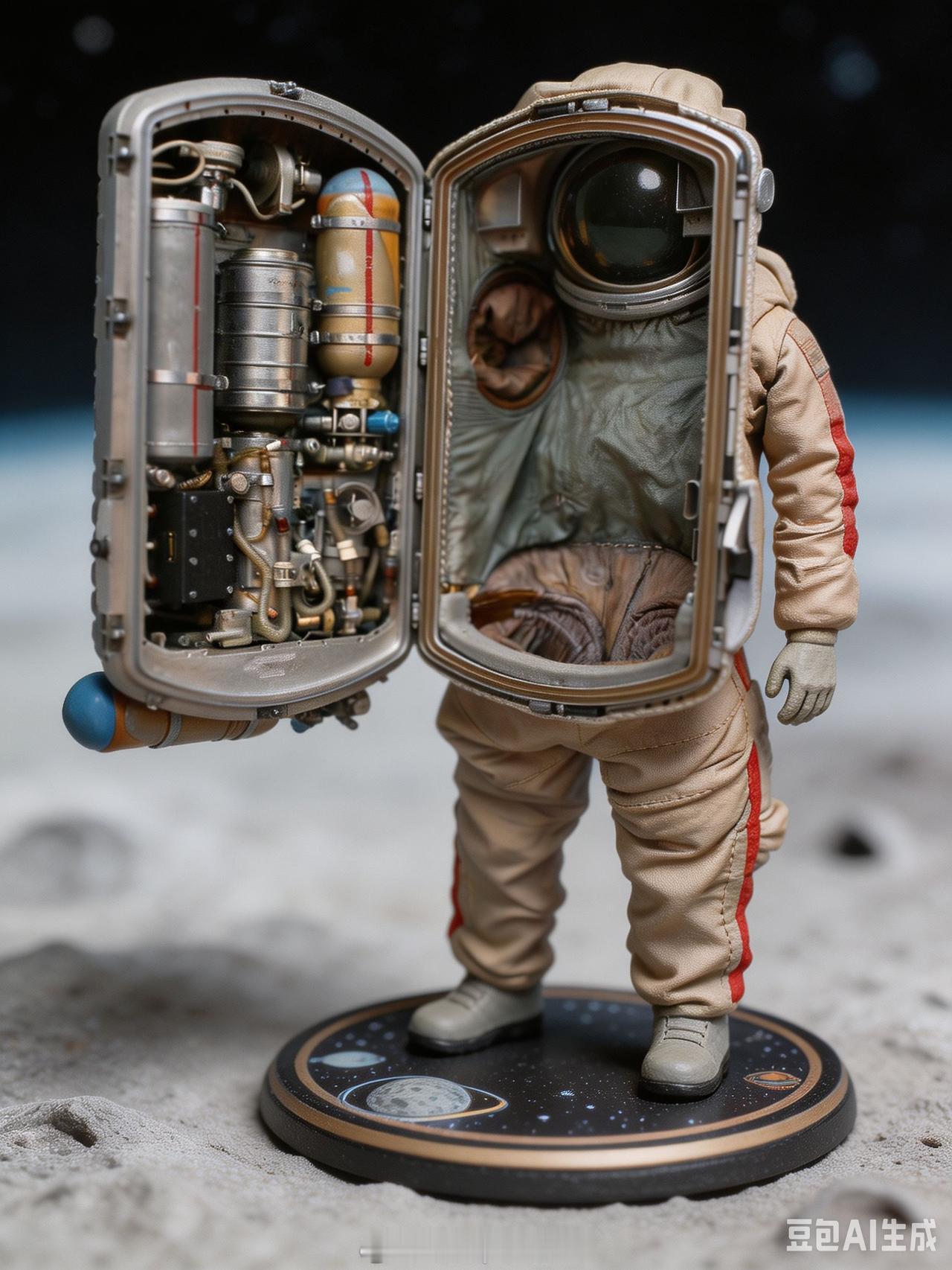 为登月而造：猎隼航天服于上世纪60年代末设计，旨在契合苏联的登月壮志，本要配备给