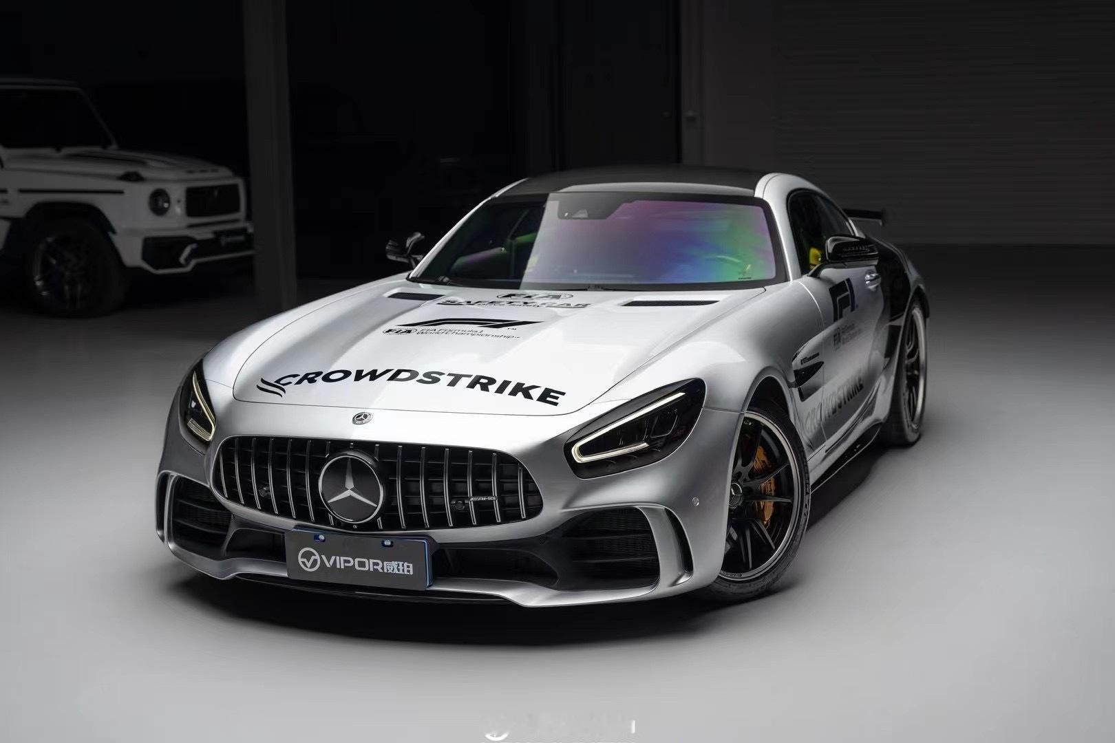 19年上牌AMG GTR！F1同款拉花！原车银色，35000KM！仅需11X万！