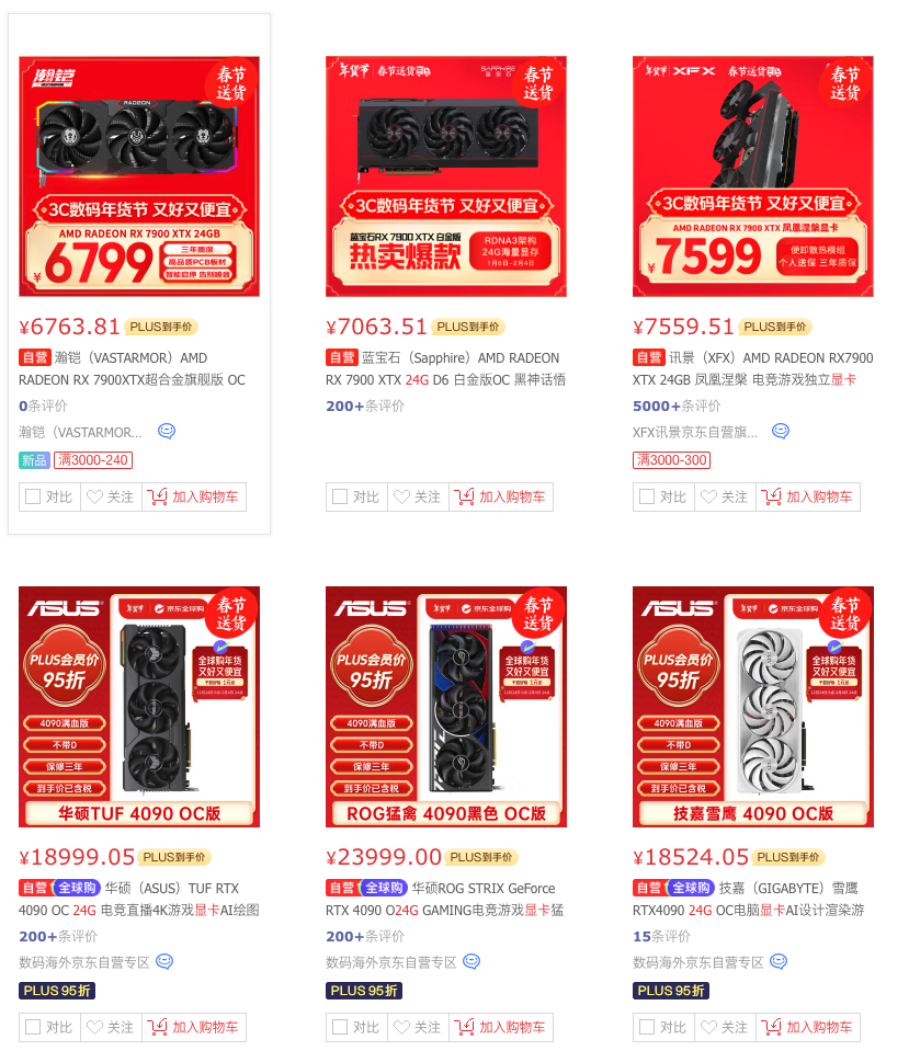 看了下京东24G显卡的价格，都够买一台Mac Mini M4 24G 最低配了 