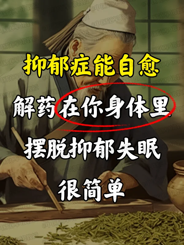 抑郁症能自愈，解药在你身体里，摆脱抑郁失眠很简单 你为什么会抑郁呢？ ...