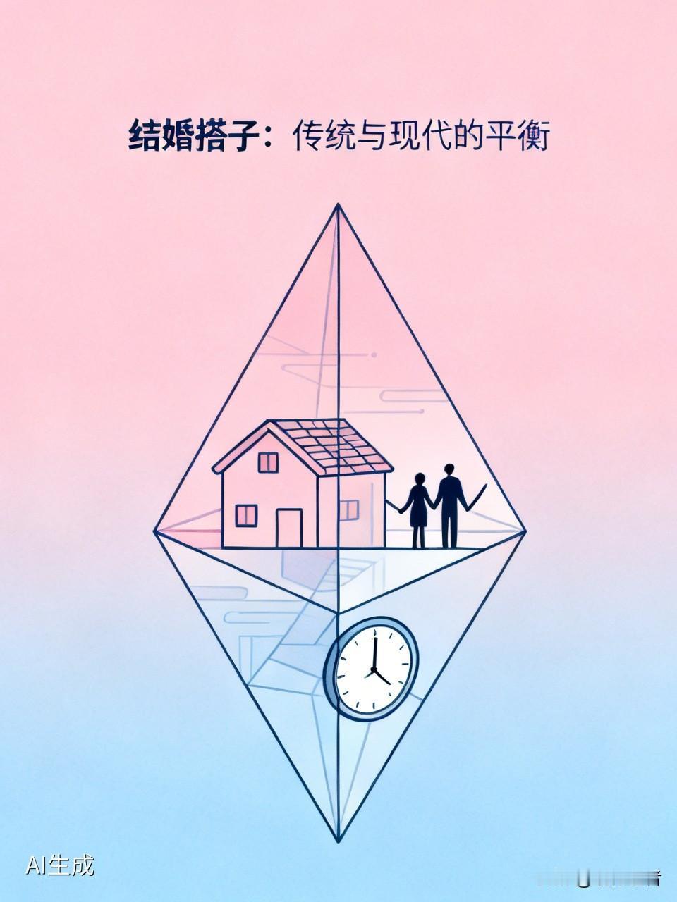 当结婚搭子成为年轻人的新选择，背后是传统与现代价值观的激烈碰撞。这既是被催婚压力