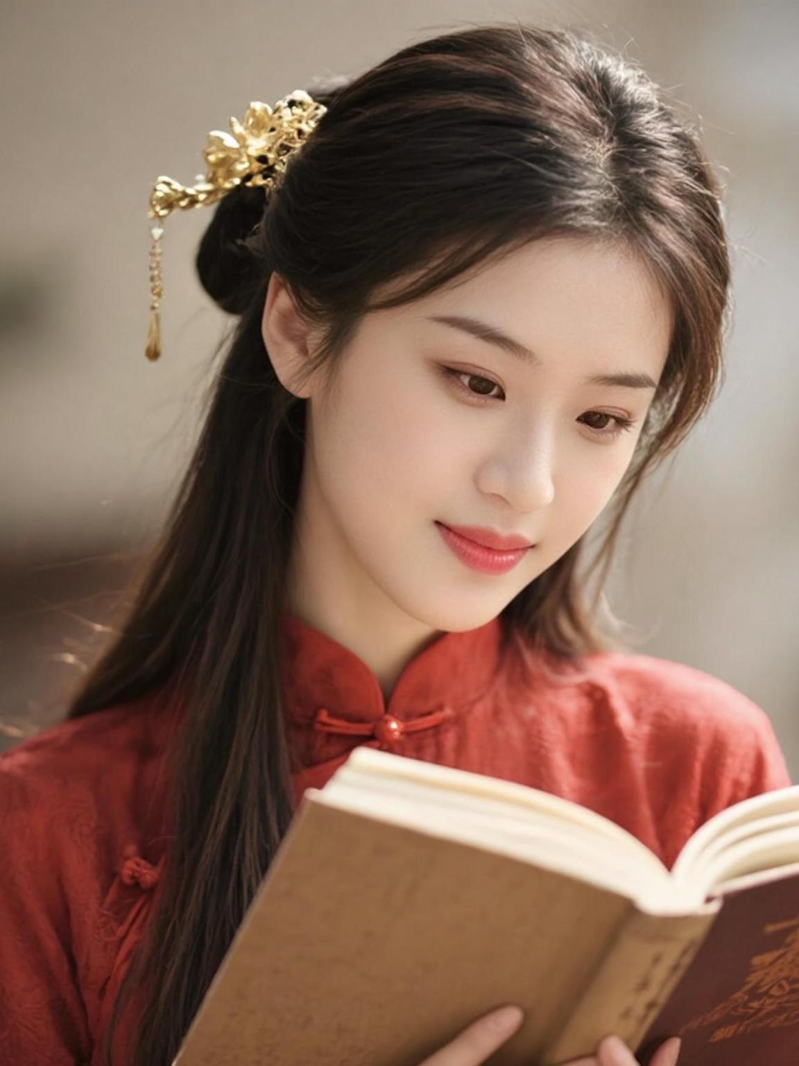 翻开书页，仿佛走进了一场旧时光的梦。阳光透过窗棂，洒在泛黄的纸张上，文字在光影间