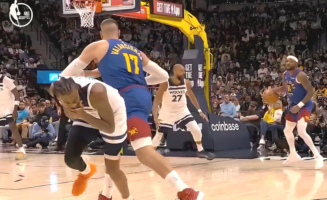 难堪大用，瓦兰丘纳斯与海兰德爆发冲突，吃到一级恶意犯规！

今天凌晨进行的一场N