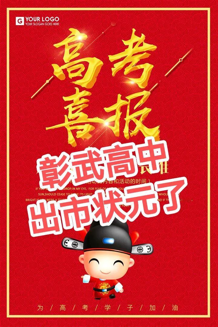 天大的喜讯！今年我市的高考状元出在了我的母校——彰武高中，699分，开创了母校高