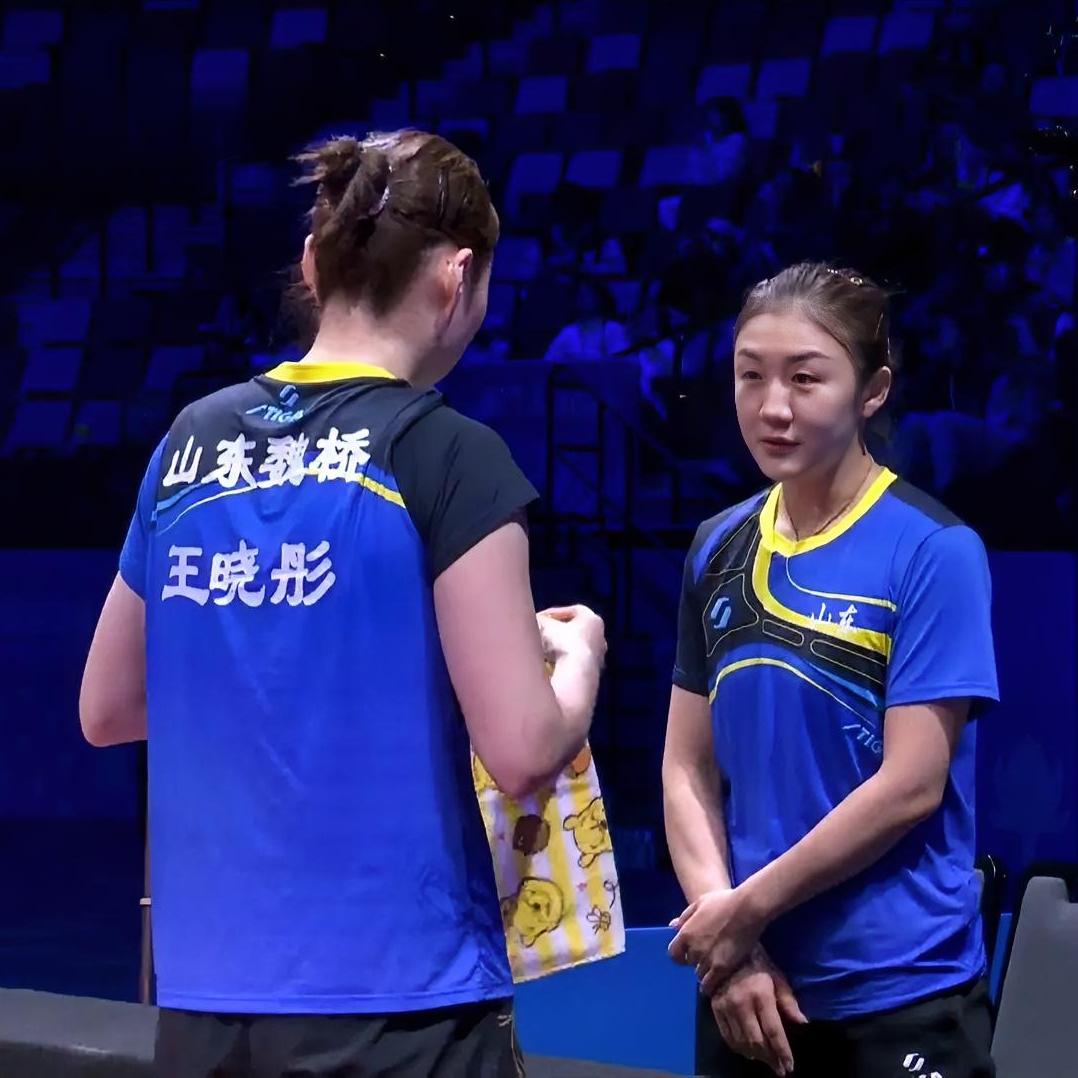 实话实说，这次的全运会女团排兵，抛开其他不说，
王晓彤打孙颖莎4-1输了，两人根