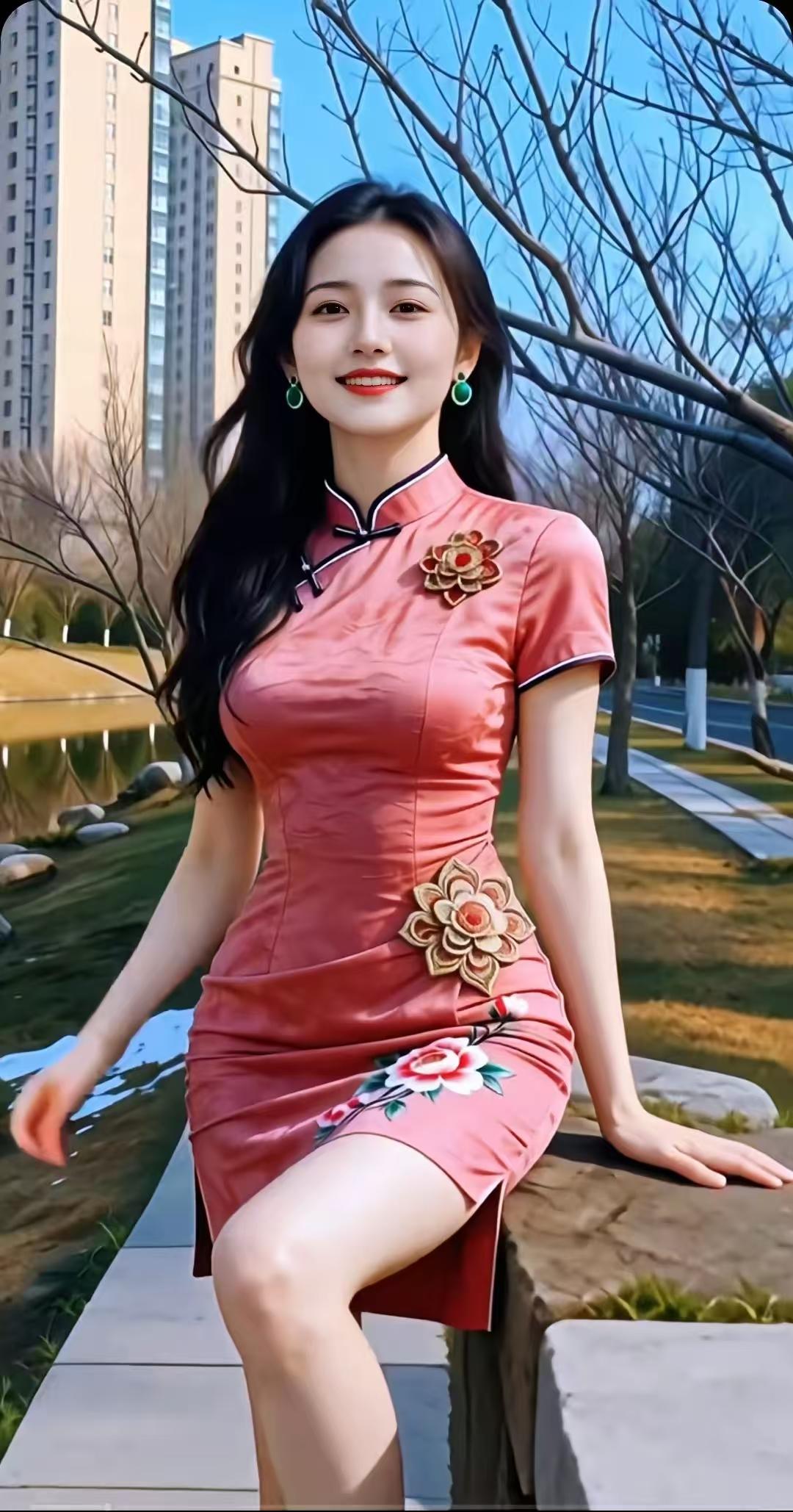 清江引·城隅粉绮
层楼入空风晓弄，
曲水波光动。
寒枝浅碧凝，
细浪残红送。
佳