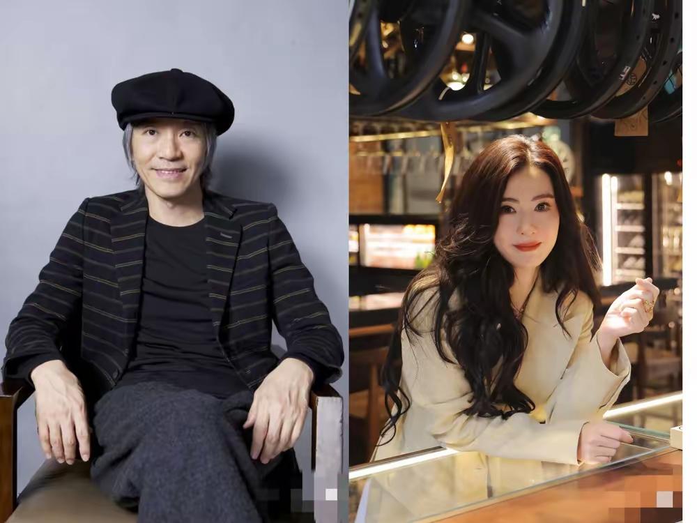 我们把他捧上神坛仰望，而她却能让他重回人间，为她撑场
 
提起周星驰 谁不把他当