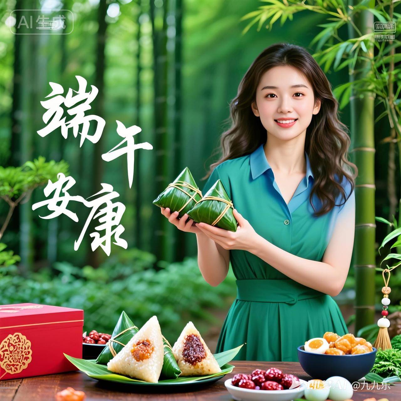 端午安康，绿意盎然，幸福团圆！