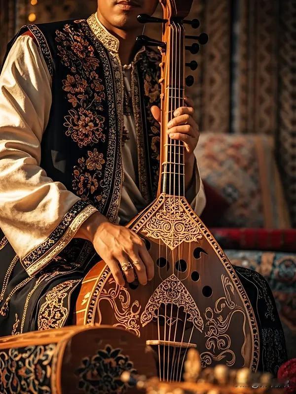 巴扎夜记

桑株河畔的芦苇，轻轻地摇，
招来尘土，慢慢弥漫，
齐克拉（帽子）扣得