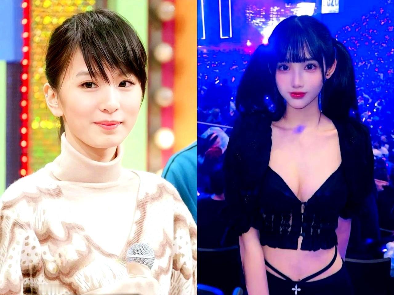 林俊杰这波去参加毕业典礼，画面一出来，网友立马看热闹了：左边是年轻时的田馥甄，右