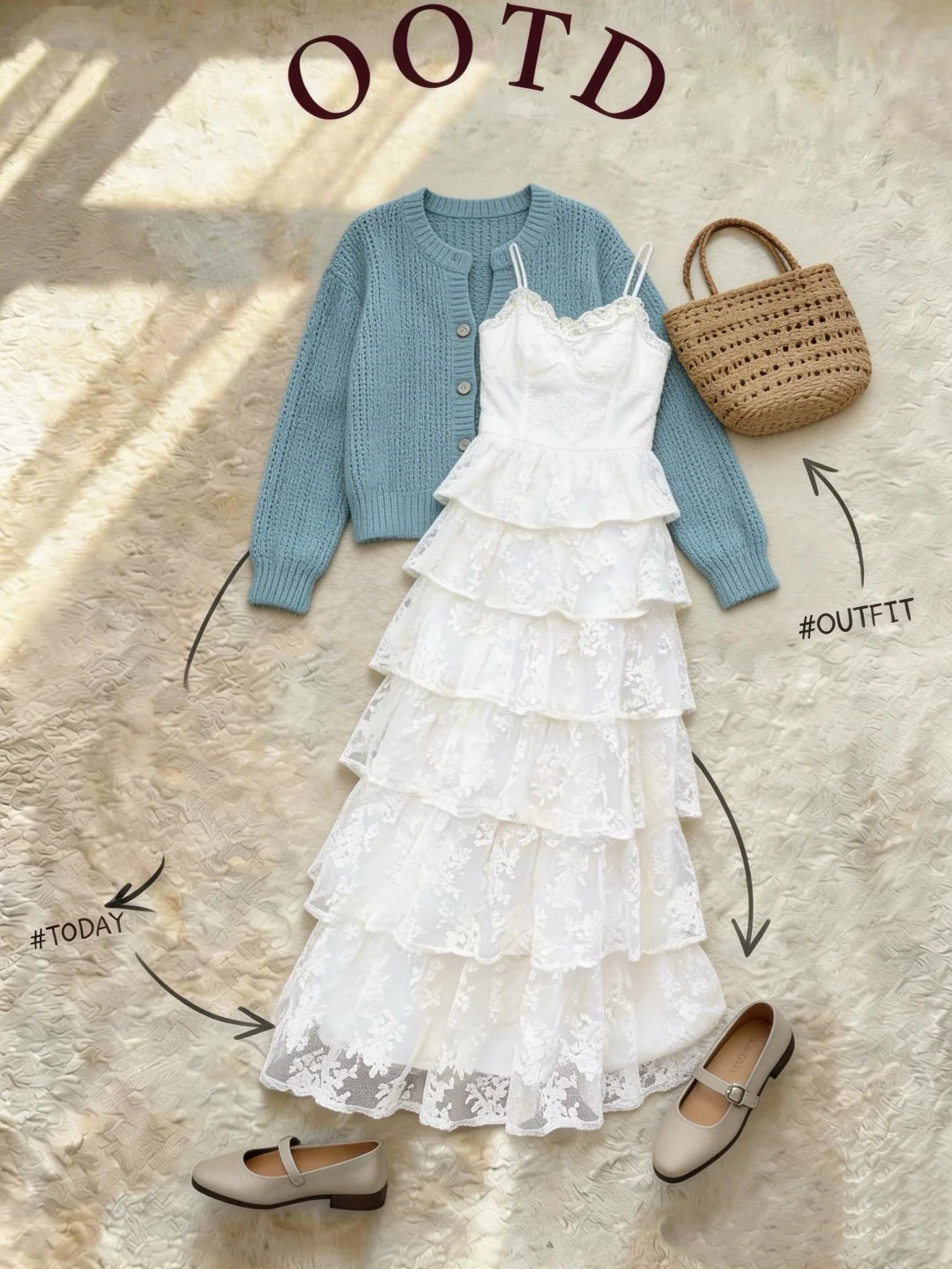 OOTD｜韩系美女感穿搭