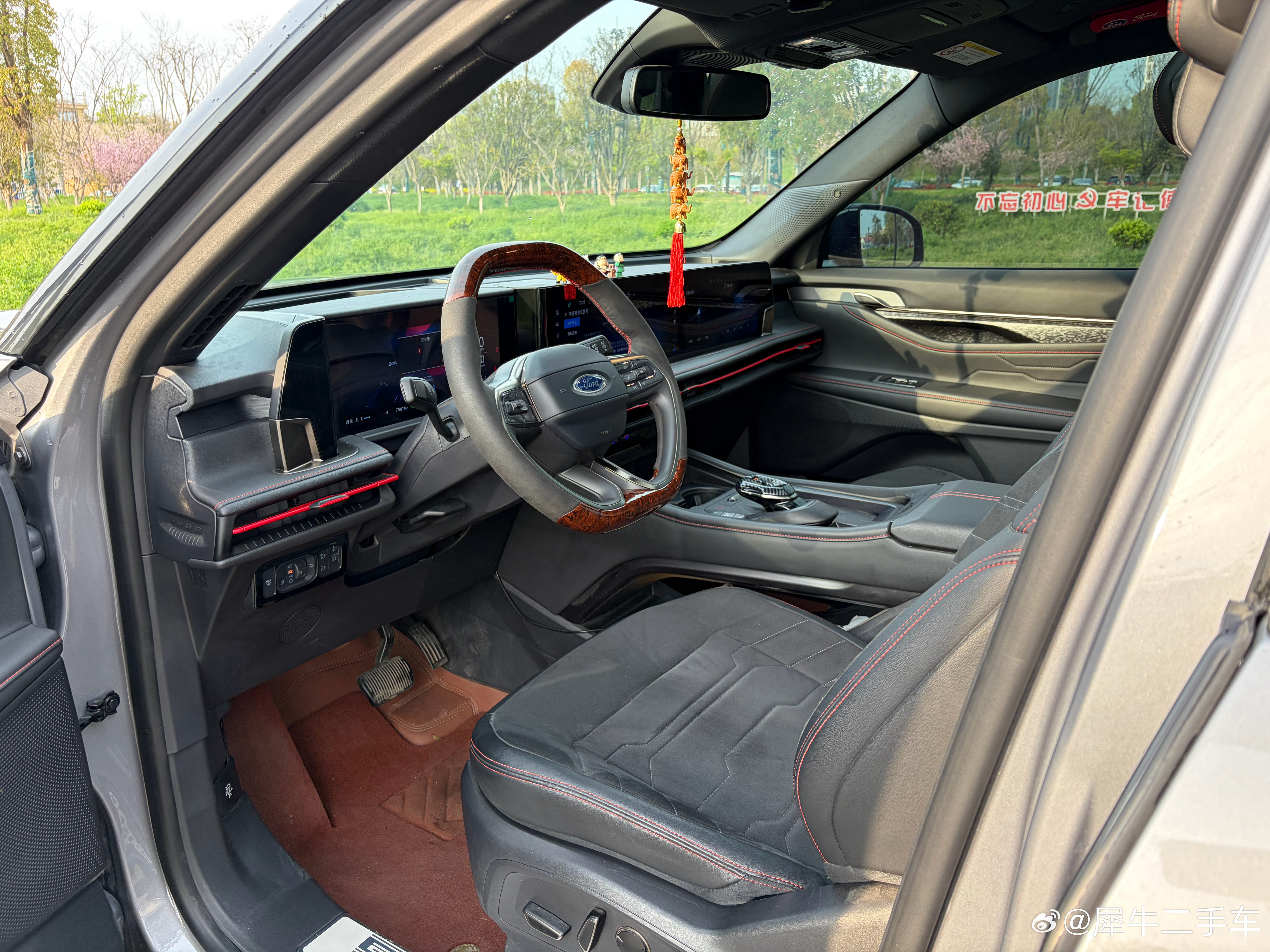 这是今年收的最喜欢的车福特锐界L混动四驱7座ST line顶配，指导价30.98